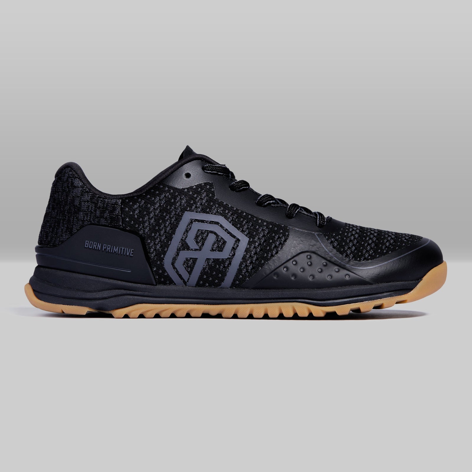 Born Primitive Savage 1 training shoe in black with a gum outsole